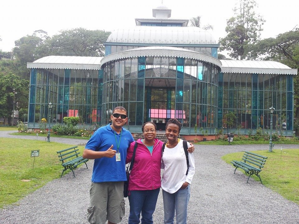 Rio Cultural Secrets Private Day Trip to Petrópolis - local guide Fabio with international travelers on customized day excursion from Rio