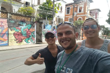 Rio Cultural Secrets guide leading intimate private tour of Santa Teresa's bohemian district and colonial architecture