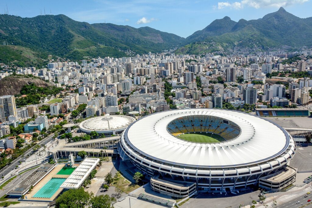 Private guided tour of Maracanã showcasing legendary stadium architecture and behind-the-scenes areas in Rio
