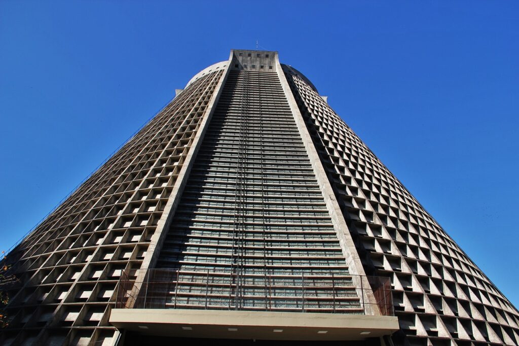metropolitan cathedral downtown rio de janeiro