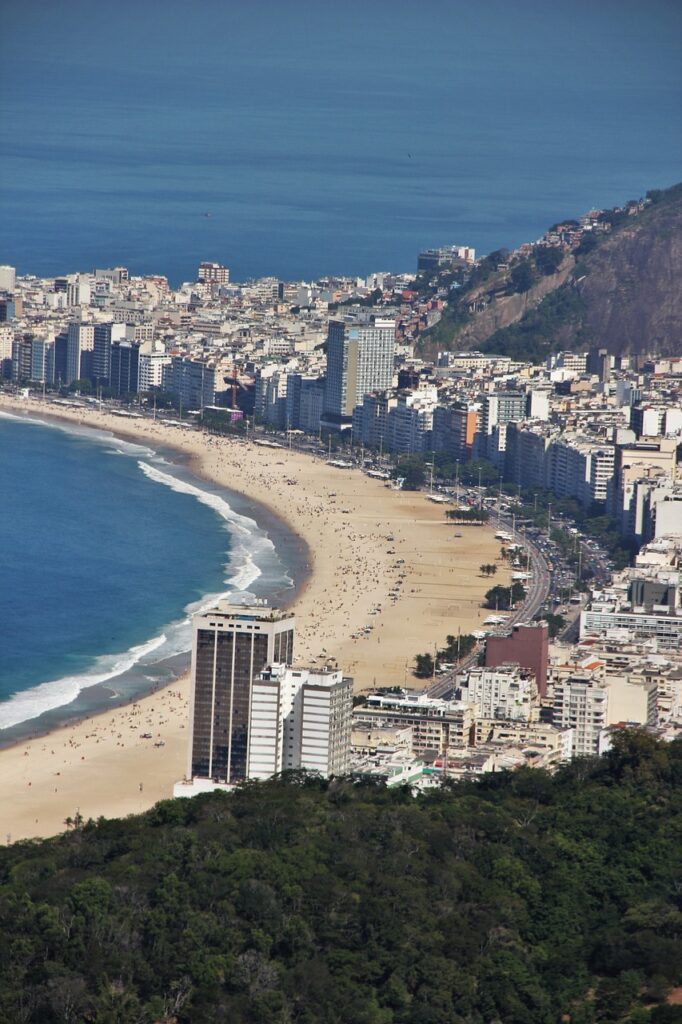 copacabana rooftop view rio de janeiro