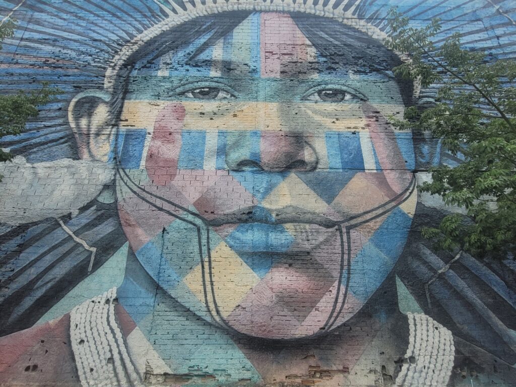 mural etnias kobra rj