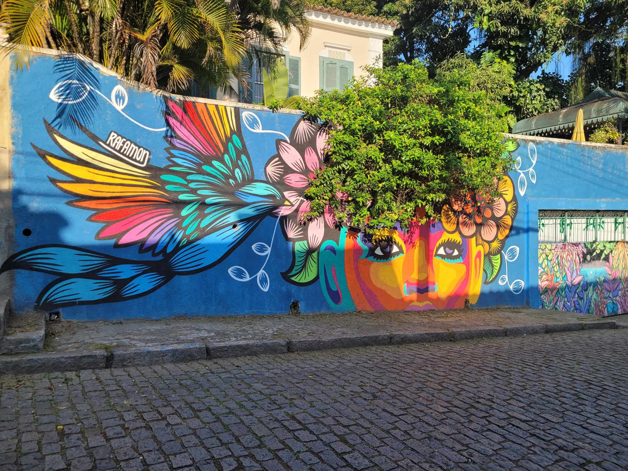 Guided street art walking tour of Rio visiting Pedra do Sal, Lapa and bohemian districts with local expert