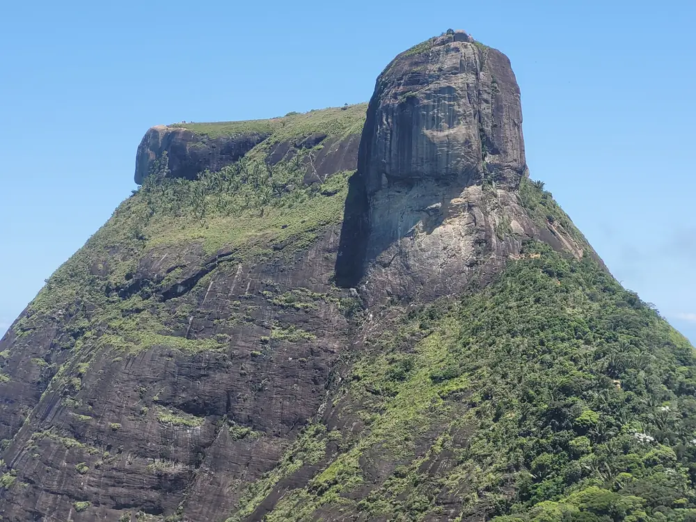 Pedra da Gávea seen from the Pedra Bonita trail in Tijuca National Park